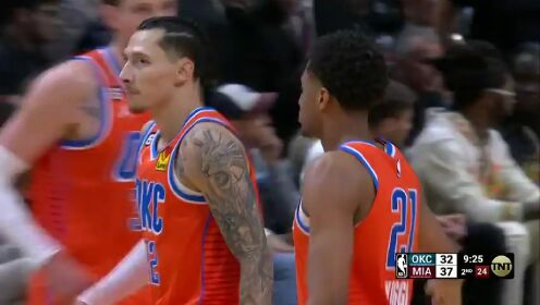 《迈阿密热火》【回放】NBA常规赛：雷霆vs热火第2节英文原声回放