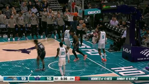 《NBA全场集锦》梦回掘金时期 哈里斯三分不中飞身暴扣