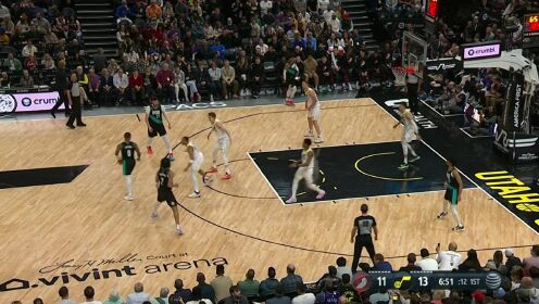 《NBA全场集锦》凯斯勒巴掌大帽扇飞努尔基奇 反击空中接力演绎攻防一体