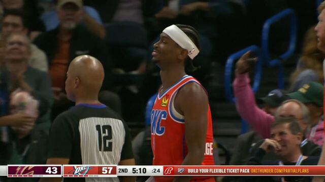 运气也是实力的一部分！亚历山大篮下面对包夹打进高难度2+1