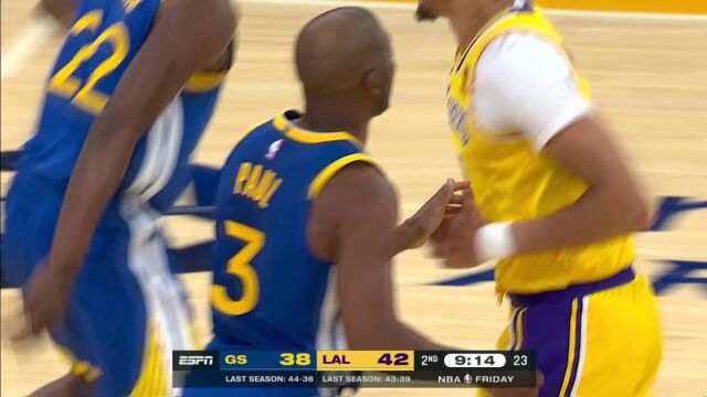 姜还是老的辣！保罗抛投惨遭海耶斯大帽 机智妙传卢尼轻松吃饼