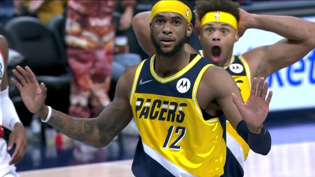 开拓者vs步行者过往交战记录 哈利伯顿和布罗格登迎正面对话