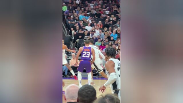 求圆脸登心理阴影面积 现场观看文班亚马迎射戈登防守都多余