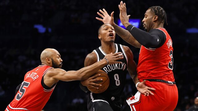 公牛109-118篮网 丁威迪24+5+7篮网21分逆转公牛