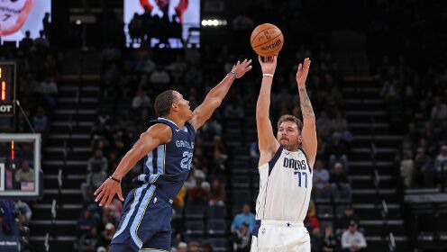 《NBA全场集锦》【原声】独行侠125-110灰熊 欧文缺阵东契奇35分送灰熊四连败