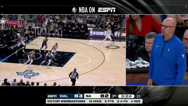 能打阵地战也能快攻反击 特雷-琼斯携手奥斯曼连取5分