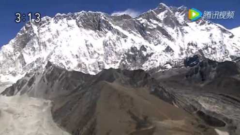 航拍! 喜马拉雅山脉世界最高峰 珠穆朗玛峰