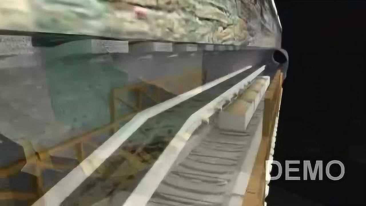 四分钟让你知道地铁隧道是怎么挖通的盾构机工作原理演示_高清
