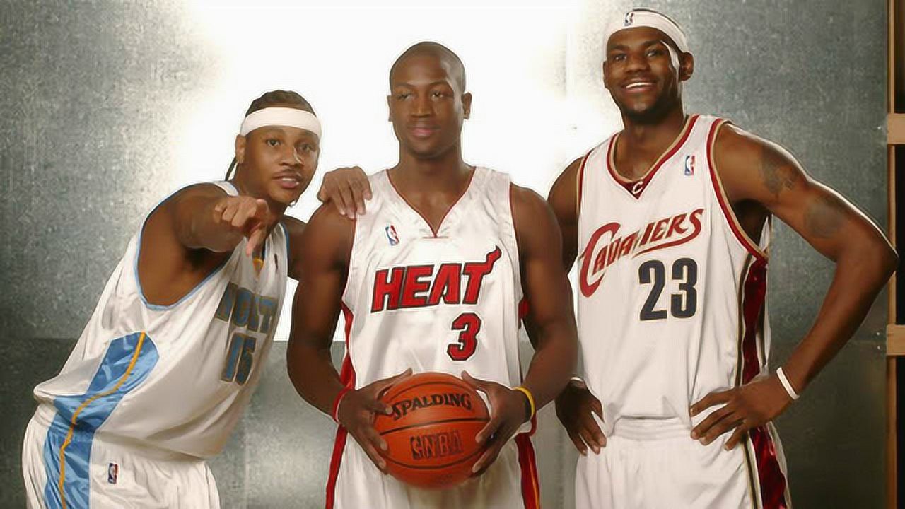 2003年全明星赛新秀赛詹姆斯安东尼的表演惊为天人