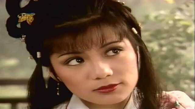 83版射雕英雄传黄蓉最美的一个镜头抬头瞬间美的不可方物