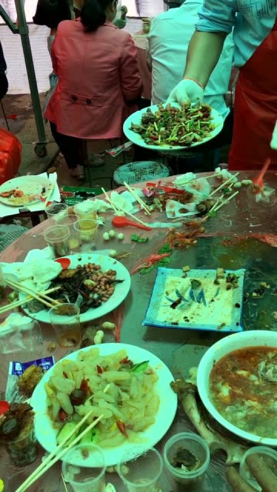 徐州2017年农村吃大席最新折菜火爆视频