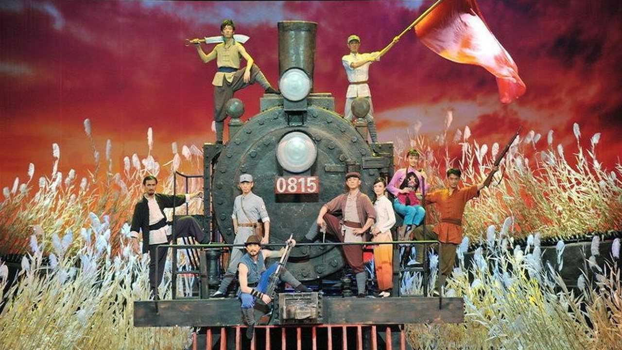 怀旧金曲游击队歌音乐舞蹈史诗东方红片段