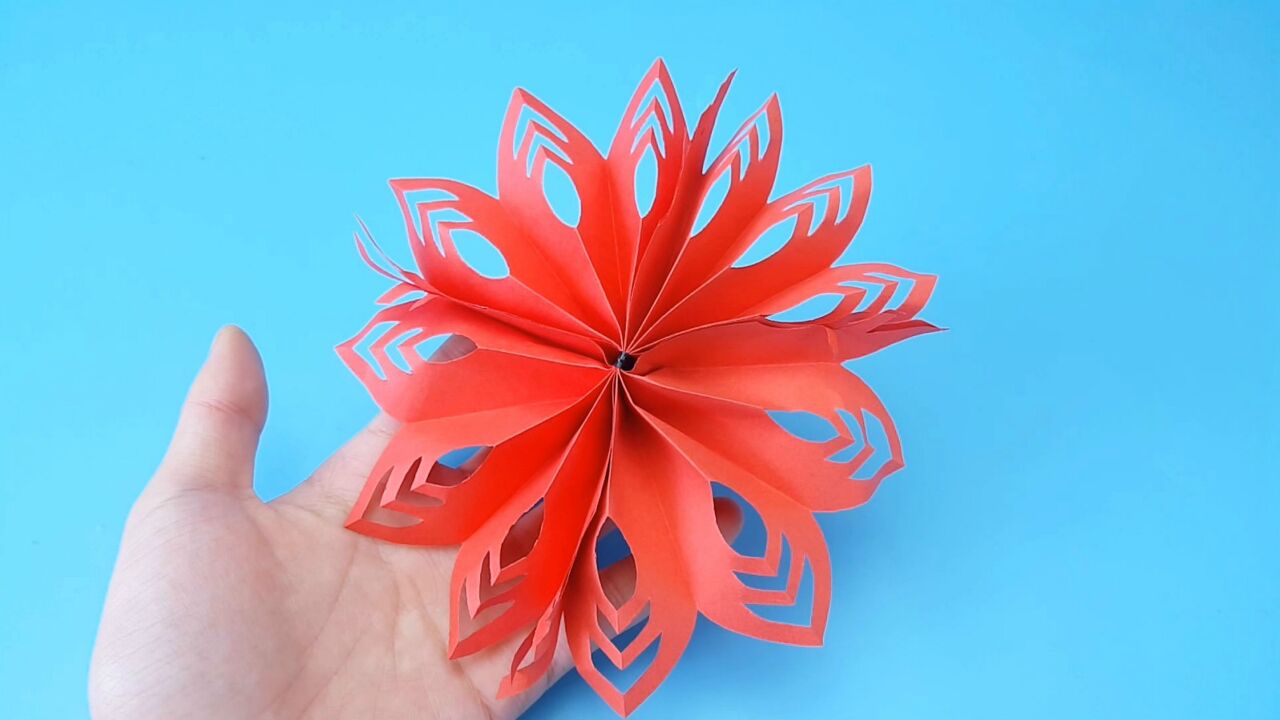 亲子手工:窗花剪纸 过年啦,一起把家里装扮的漂漂亮亮吧