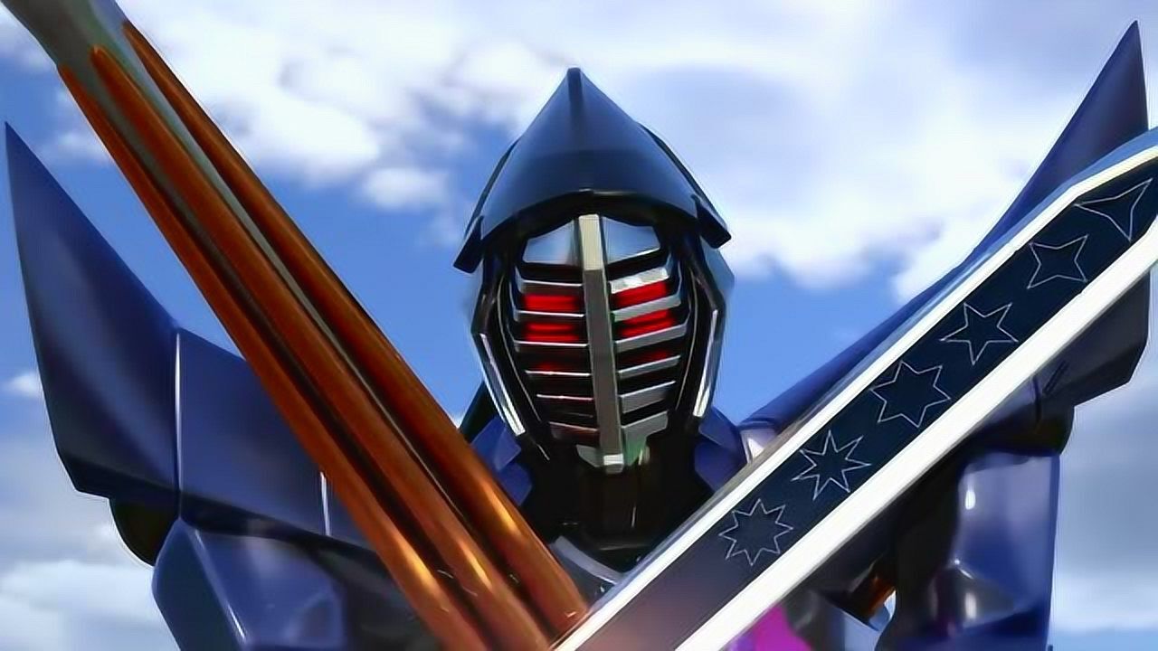 神兽金刚天魁星和星甲队员两个武士之间的对决