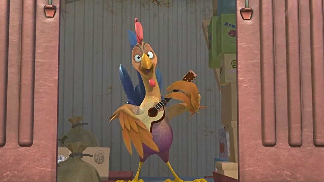 熊出没之丛林总动员 :溜达鸡是坐着火车来的