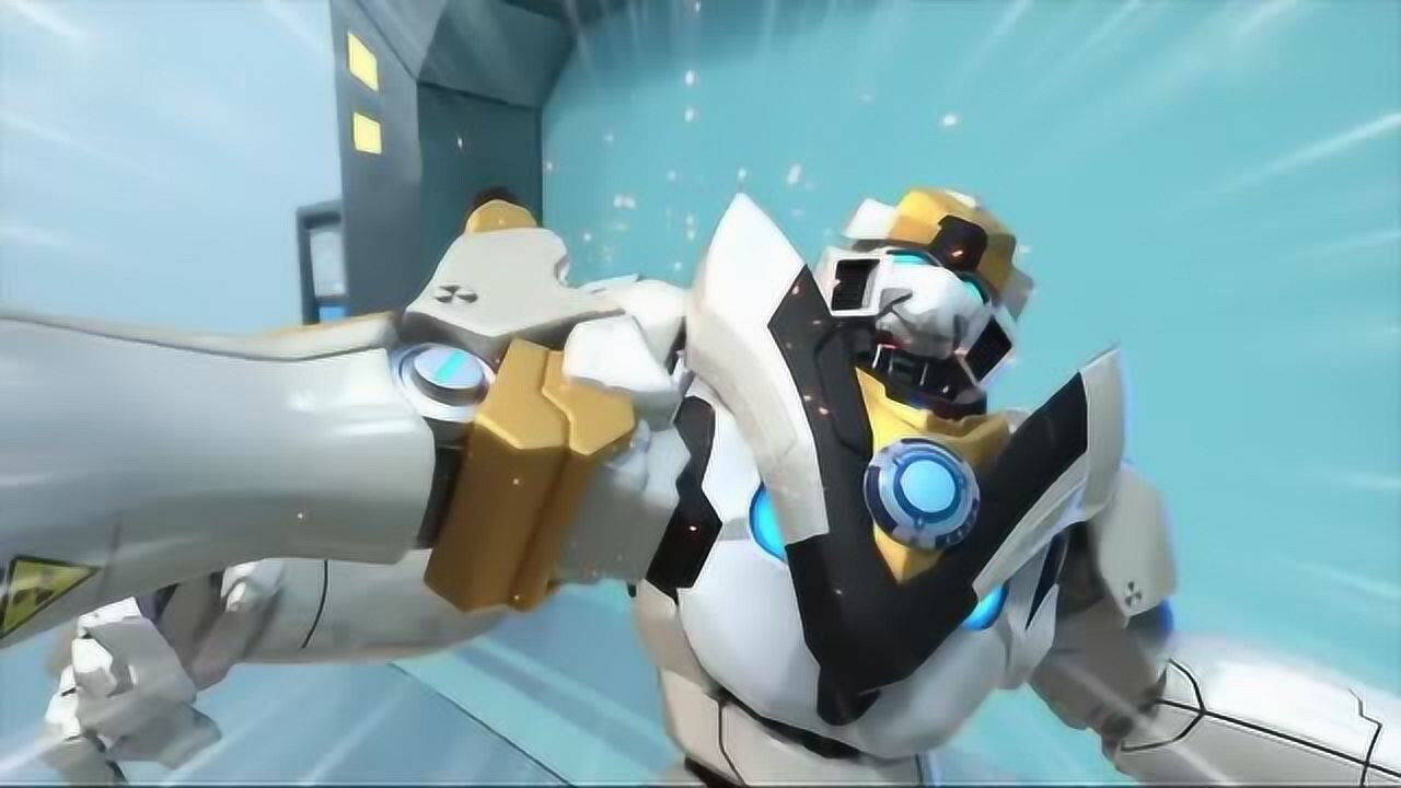 猪猪侠4:钢齿虎13号恢复正常,攻击超星队员