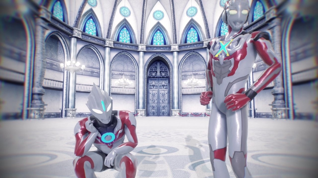 艾克斯与欧布奥特曼pandahero双人舞