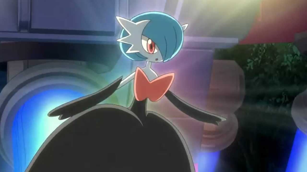 精灵宝可梦mega沙奈朵的闪光形态你见过吗