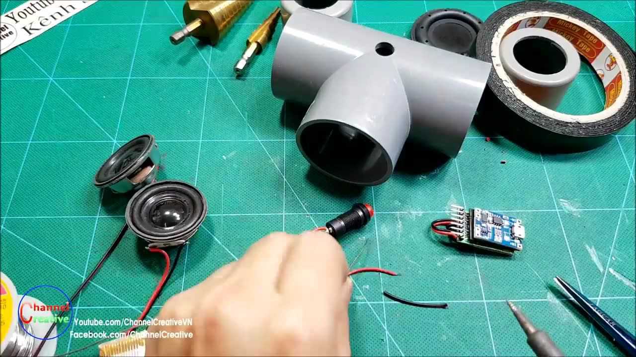 用 pvc管diy制作蓝牙音箱与无源散热器