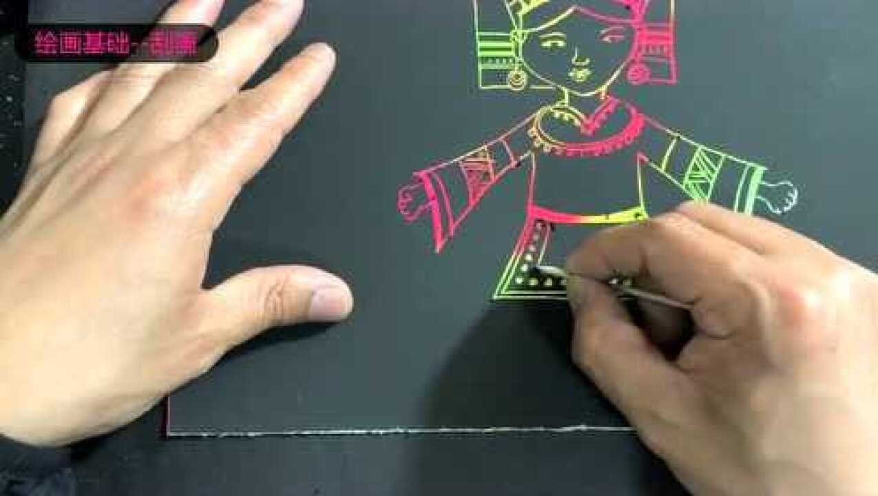 绘画基础--刮画_高清1080P在线观看平台_腾讯视频