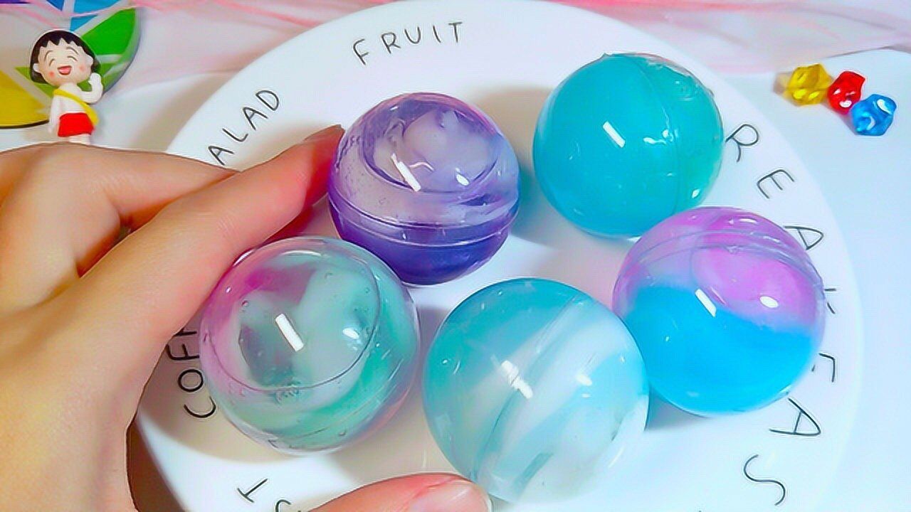 超简单仙气沉底泥教程材料都是废弃的水晶泥看了都会做