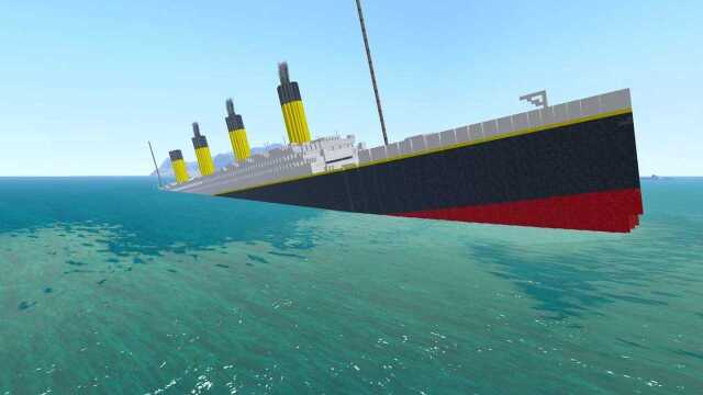 我的世界模拟泰坦尼克号沉没模组插件