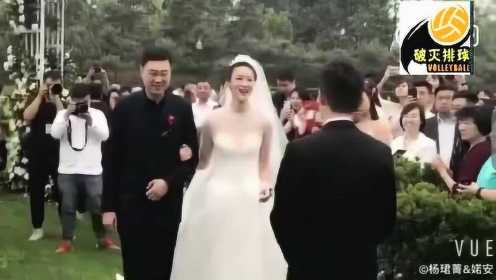 杨珺菁拍摄！1分钟带你回顾惠若琪的盛大婚礼，最后几秒钟太甜蜜了！