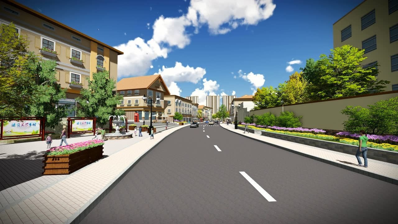 跳马镇街道改造方案