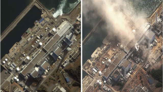 7年过去了,日本福岛核电站现在怎么样了?前后图像对比变化惊人