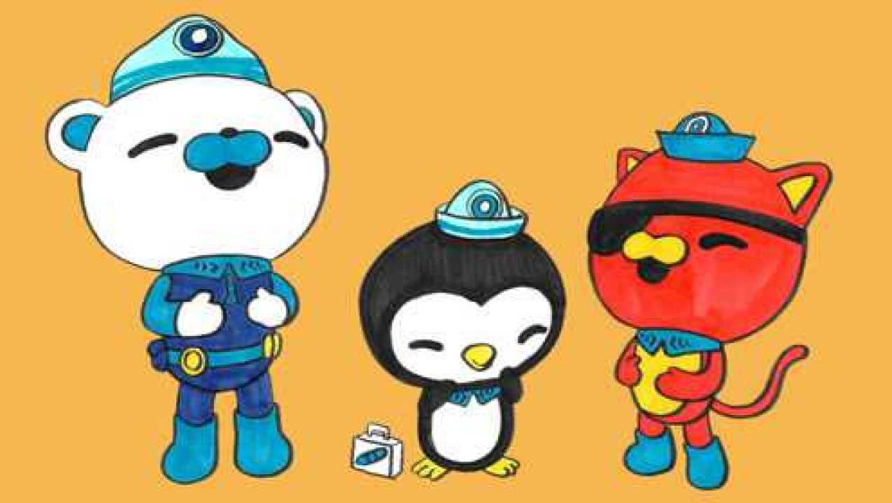 绘本故事 海底小纵队之巴克队长和皮医生