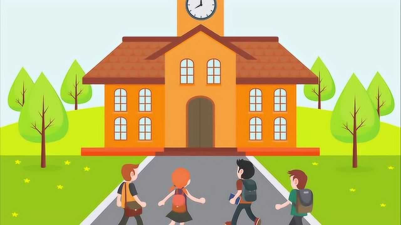 《约翰·汤普森简易钢琴教程2》第一课:上学的日子