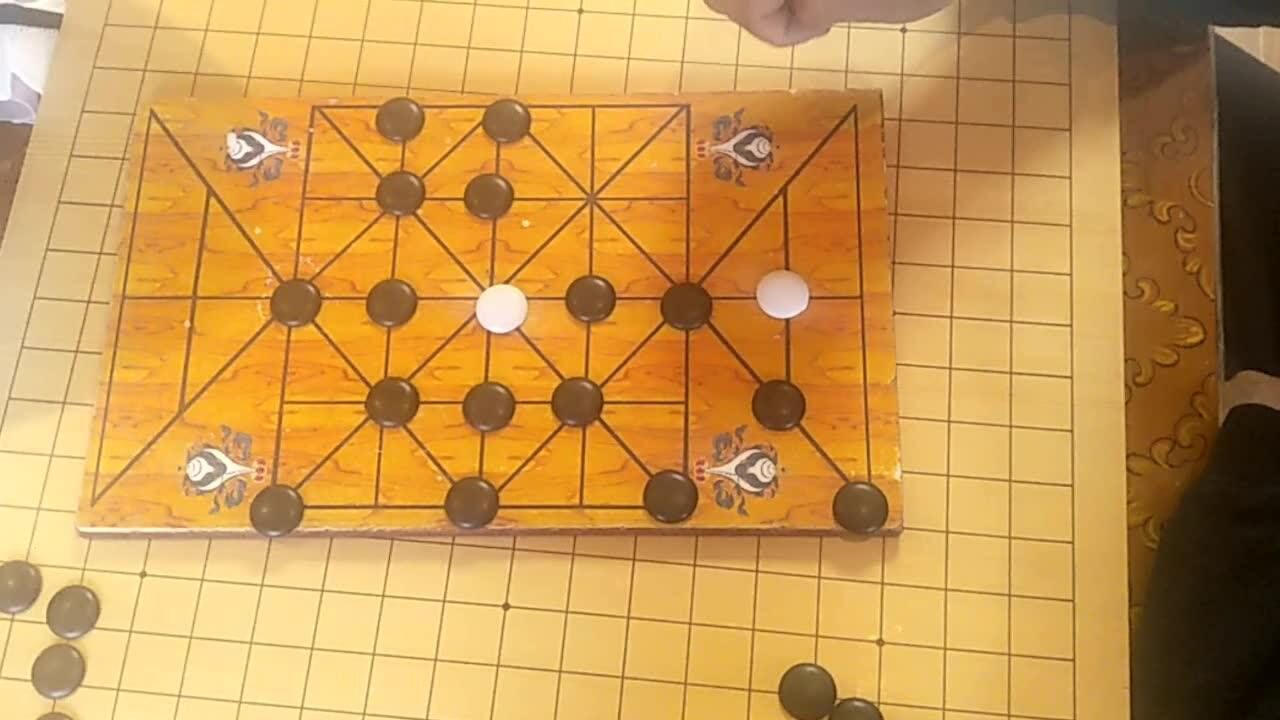 藏棋教学-国王与大臣棋(仁青)