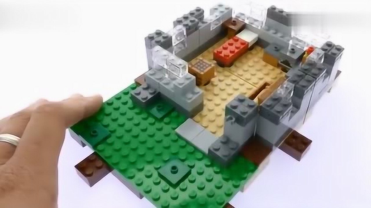 lego乐高积木我的世界系列21115第一夜