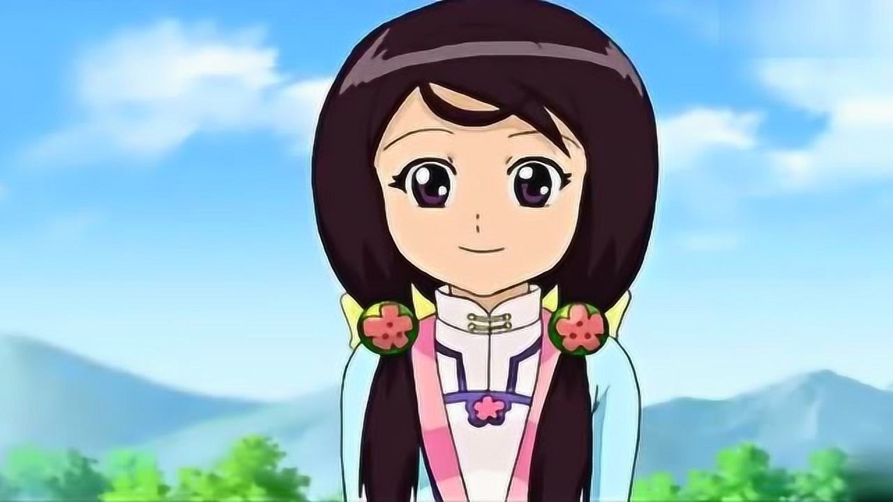 甜心格格柔柔送一件漂亮的裙子给阿娘希望阿娘会喜欢