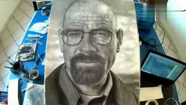 铅笔写实手绘Heisenberg