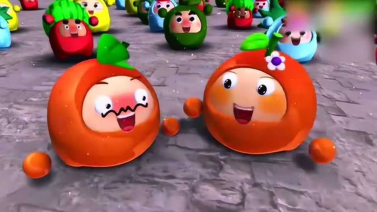 果宝特攻战胜龟太公七色彩莲把乡亲们都复活了