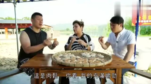 肥妈美食游,非物质文化遗产恩平烧饼