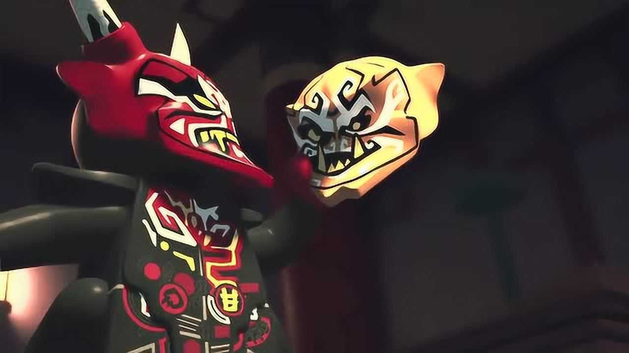 乐高幻影忍者那个是假的欺诈面具真的在劳埃德手上