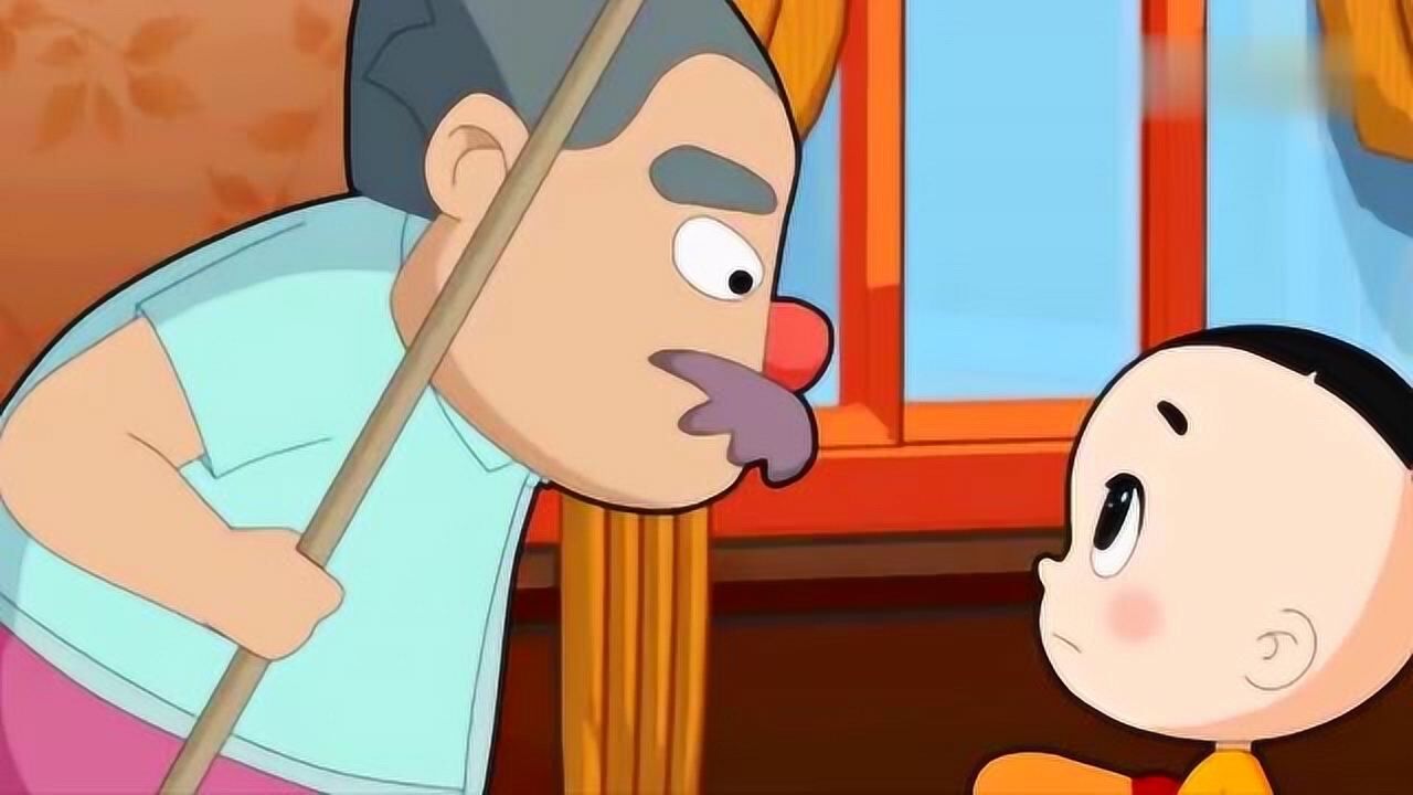 大头儿子和小头爸爸:毛爷爷借完东西不归还,大头儿子要哭了