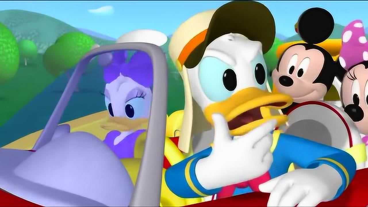 米奇妙妙屋:沙漠老兵唐老鸭被骆驼追赶了