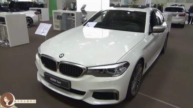 2018款宝马M550i xDrive,动力无比强劲,奥迪RS7都怕了