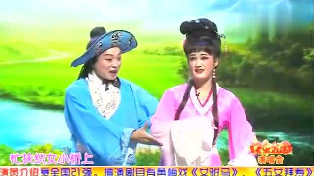 黄梅戏《牛郎织女》选段,演唱:沈海燕、林杨