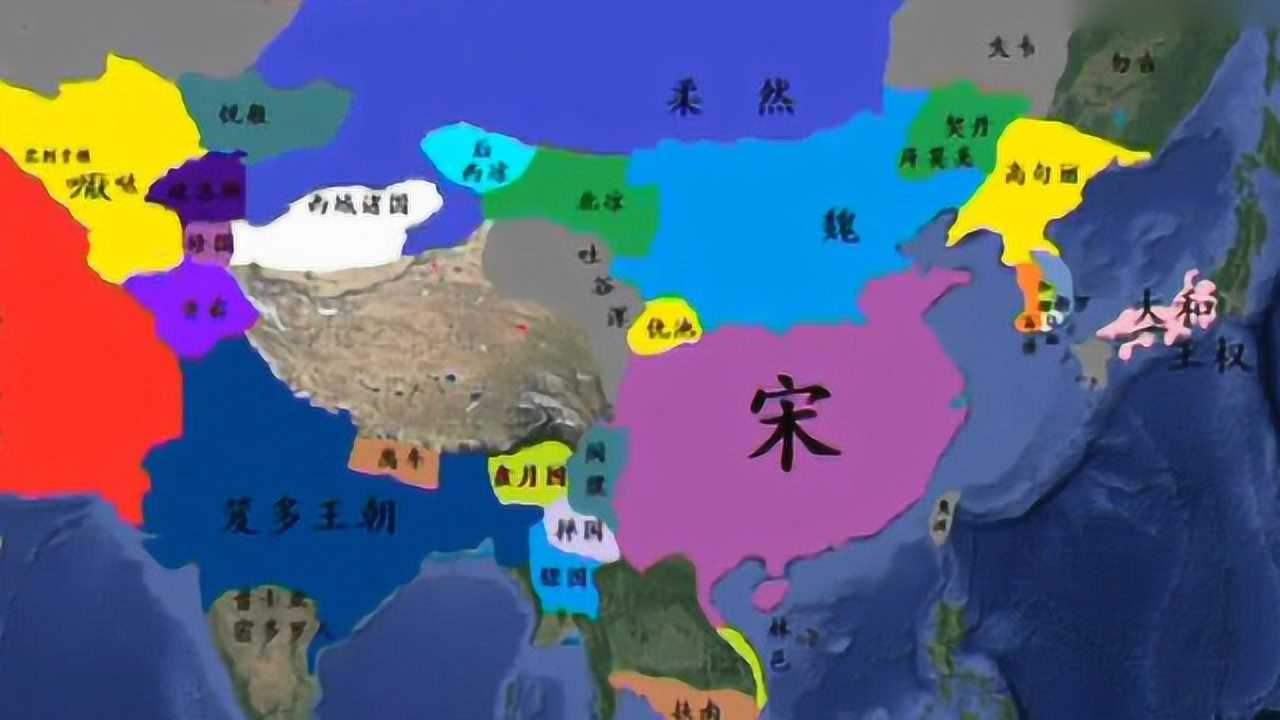 五分钟让你看完中国上下五千年历史变迁，哪个时期最强大？_高清