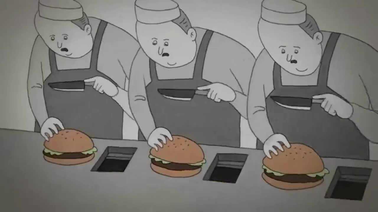 细思极恐日本反思动画短片你的快餐人生