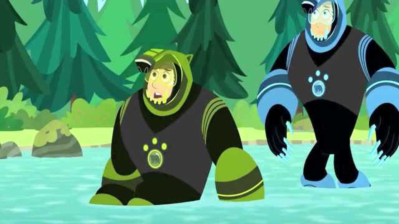 动物兄弟:动物兄弟变身成了大黑熊,看起来"酷毙"了