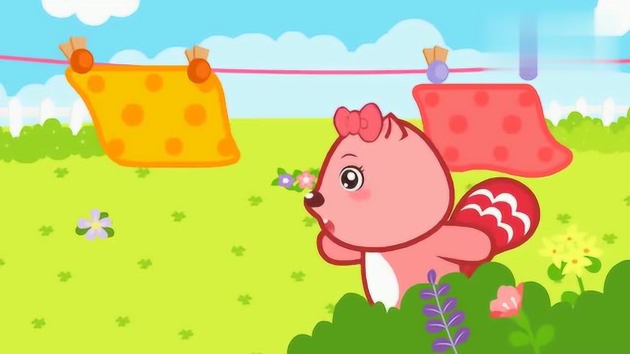 贝瓦儿歌: 小小毛巾爱玩水