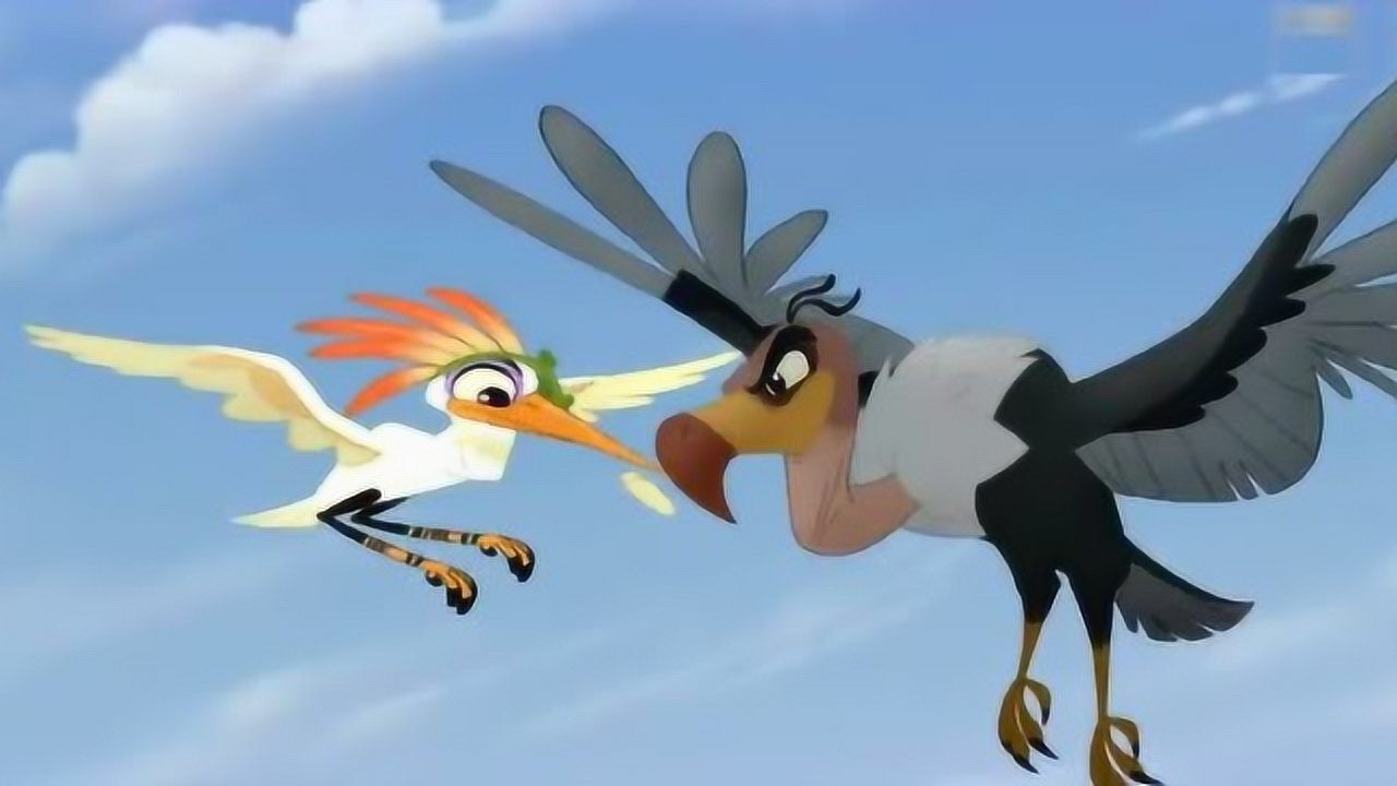 小狮王守护队欧诺眼睛受伤了飞行时看不清路掉了下来