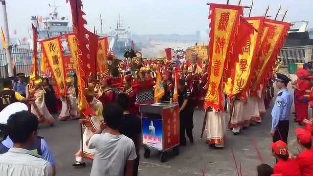 福建莆田湄洲岛妈祖巡游