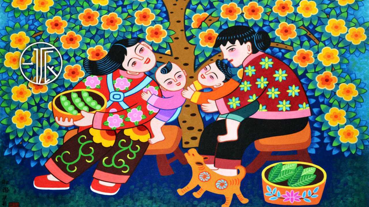 当儿童诗歌遇上龙门农民画听这是春风的声音