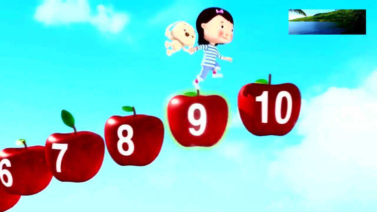 幼儿启蒙早教儿歌:数字歌 第二部_腾讯视频